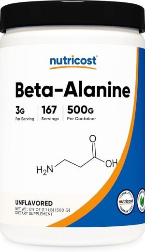 Top 10 Supplements to Enhance Exercise Results Best Beta-Alanine Nutricost Beta-Alanine