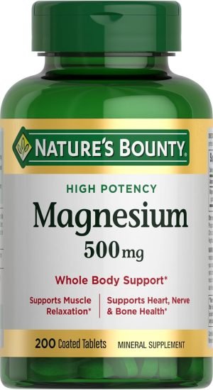 Top 10 Supplements to Enhance Exercise Results Best Magnesium Natures Bounty