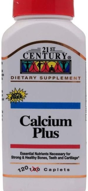 Top 20 Supplements for Overall Health and Wellbeing 21st Century Calcium Plus