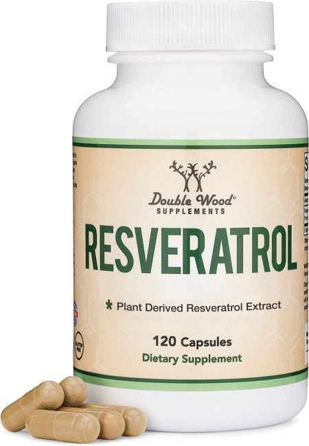 Top 20 Supplements for Overall Health and Wellbeing Double Wood Supplements Resveratrol 500mg