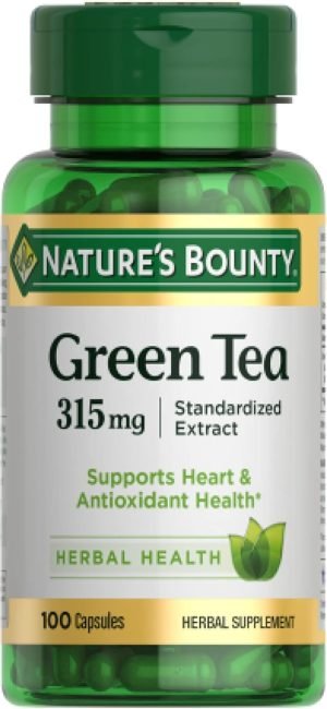 Top 20 Supplements for Overall Health and Wellbeing Natures Bounty Green Tea